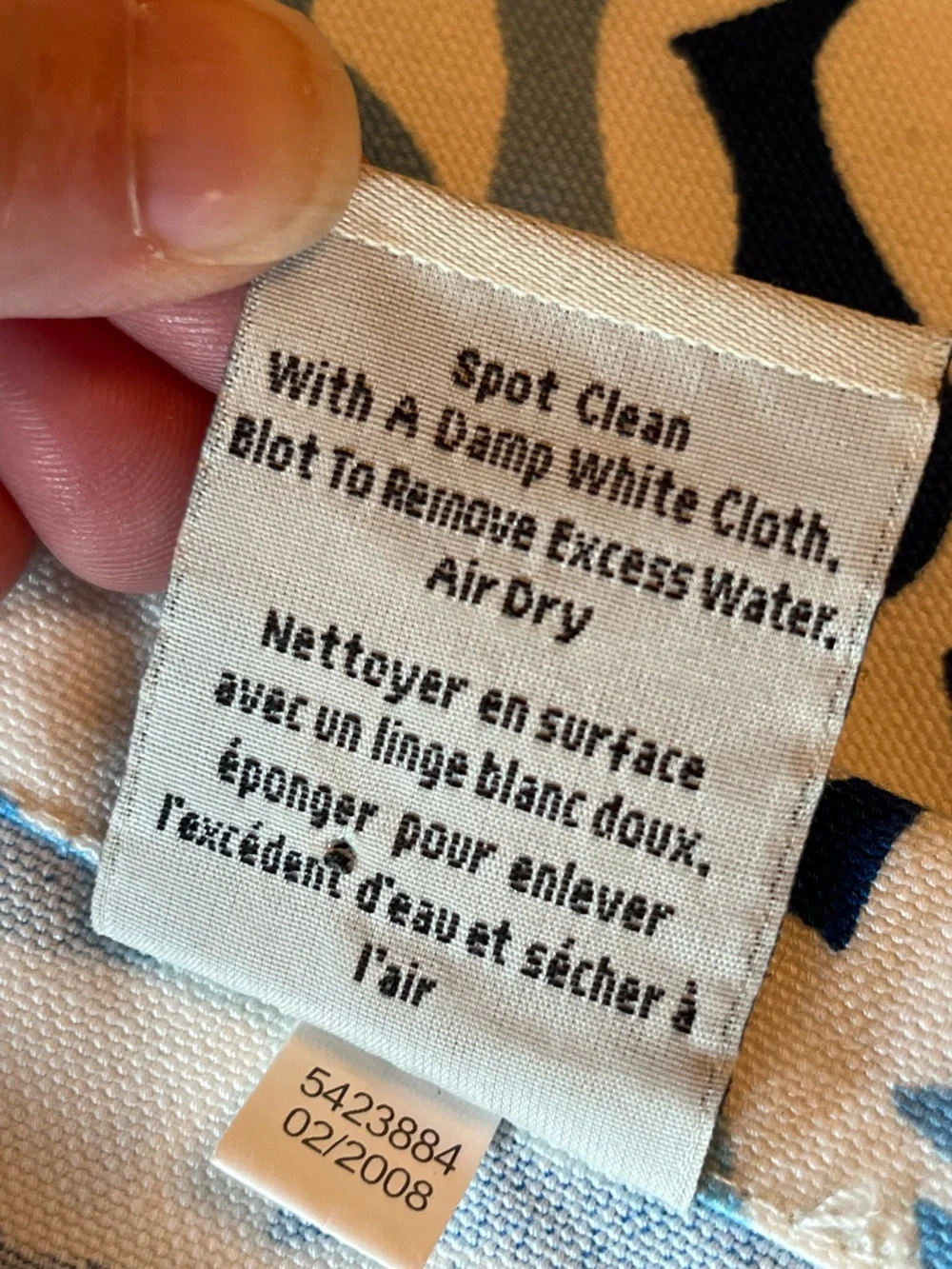 Pottery Barn Outdoor Table Runner School of Fish Blue 2pc Umbrella Hole 18x108
